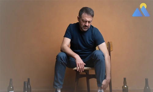 У мужчины немеют руки и ноги от алкоголя 